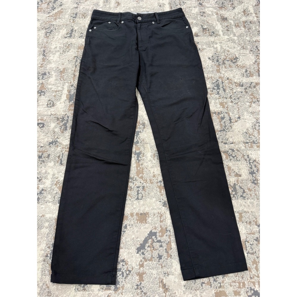 Outlier Slim Dungarees Black Workcloth Schoeller Canvas Tech Pants Mens 32x31.5